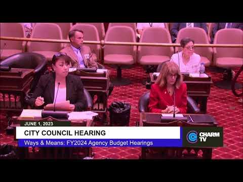 City Council Hearing: FY2024 OIG; June 1, 2023 | CharmTv