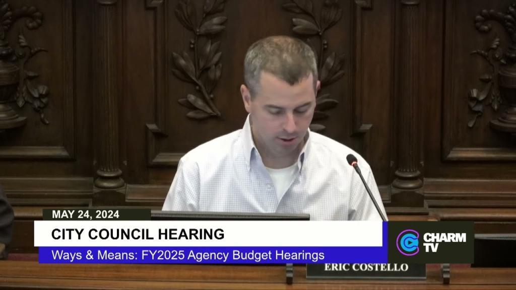 City Council Hearing: FY2025 Agency Budgets – BCC; May 24, 2025 | CharmTv